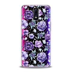 Lex Altern Floral Purple Beauty Oppo Case