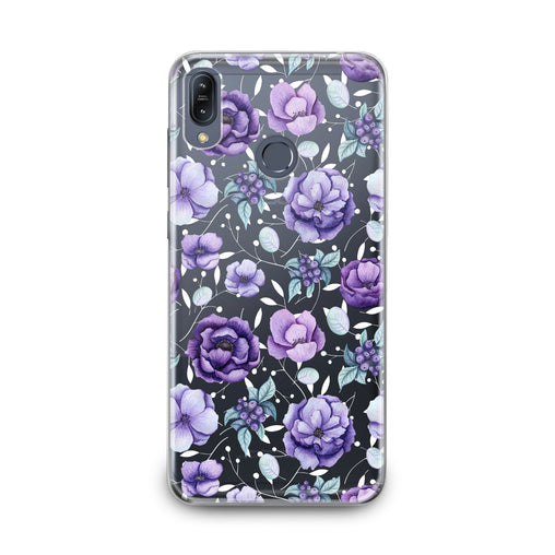 Lex Altern Floral Purple Beauty Asus Zenfone Case