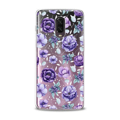 Lex Altern TPU Silicone Phone Case Floral Purple Beauty
