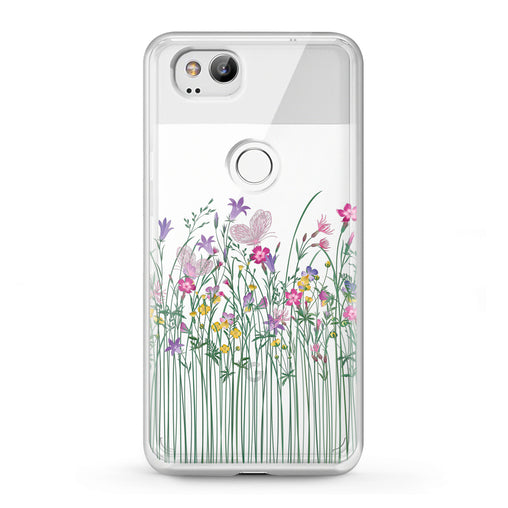 Lex Altern Google Pixel Case Cute Wildflowers Art