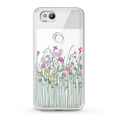 Lex Altern Google Pixel Case Cute Wildflowers Art