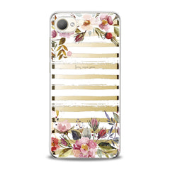Lex Altern TPU Silicone HTC Case Watercolor Spring Flowers
