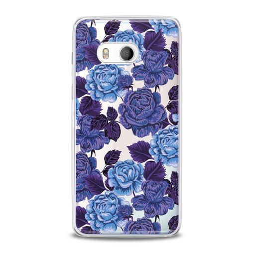 Lex Altern Drawing Blue Roses HTC Case