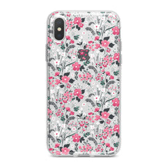 Lex Altern TPU Silicone Phone Case Gentle Pink Wildflowers