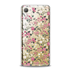 Lex Altern TPU Silicone HTC Case Gentle Pink Wildflowers