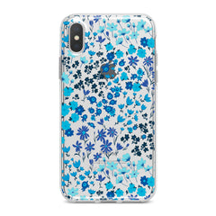 Lex Altern Cute Blue Flowers Phone Case for your iPhone & Android phone.