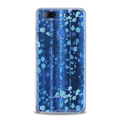 Lex Altern TPU Silicone Lenovo Case Cute Blue Flowers