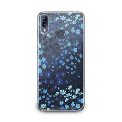 Lex Altern TPU Silicone Asus Zenfone Case Cute Blue Flowers