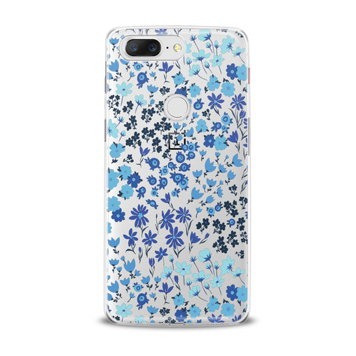 Lex Altern Cute Blue Flowers OnePlus Case