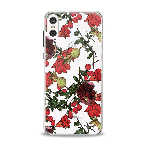 Lex Altern Red Garnet Blossom Motorola Case