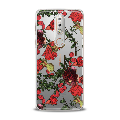 Lex Altern Red Garnet Blossom Nokia Case