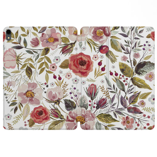 Lex Altern Magnetic iPad Case Wildflower Pattern for your Apple tablet.