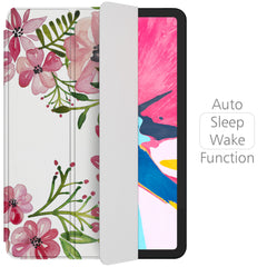 Lex Altern Magnetic iPad Case Pink Flowers