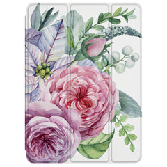 Lex Altern Magnetic iPad Case Roses Blossom