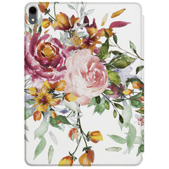 Lex Altern Magnetic iPad Case Roses Watercolor