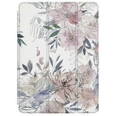 Lex Altern Magnetic iPad Case Painted Flowers