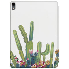 Lex Altern Magnetic iPad Case Green Cactus