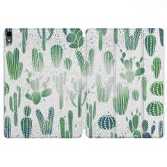 Lex Altern Magnetic iPad Case Cacti Pattern for your Apple tablet.