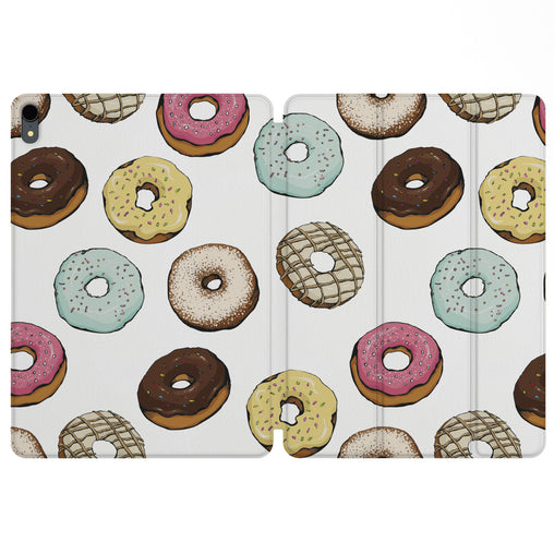 Lex Altern Magnetic iPad Case Doughnut Pattern for your Apple tablet.