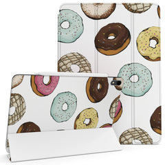 Lex Altern Magnetic iPad Case Doughnut Pattern