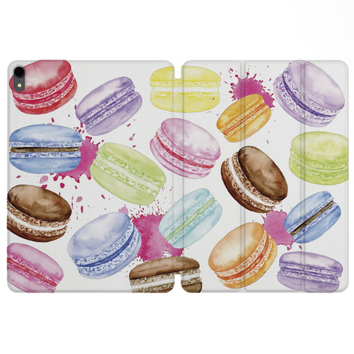 Lex Altern Magnetic iPad Case Macaroon Cookies for your Apple tablet.