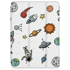 Lex Altern Magnetic iPad Case Cute Space
