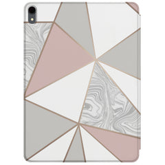 Lex Altern Magnetic iPad Case Triangle Marble