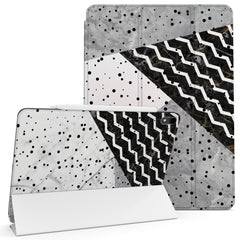 Lex Altern Magnetic iPad Case Black and White
