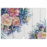 Lex Altern Magnetic iPad Case Watercolor Flowers