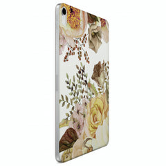 Lex Altern Magnetic iPad Case White Flowers Pattern