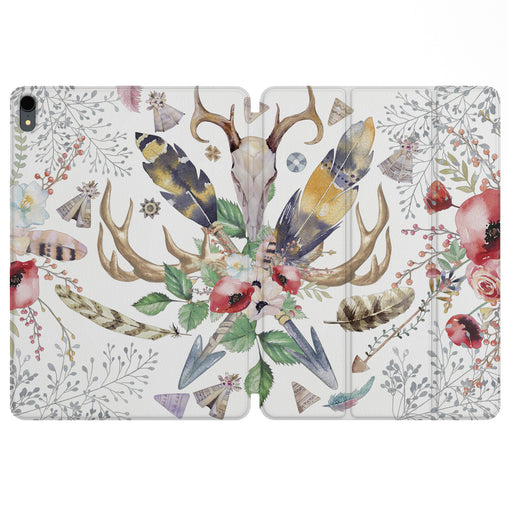 Lex Altern Magnetic iPad Case Ethnic Composition for your Apple tablet.