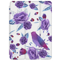 Lex Altern Magnetic iPad Case Violet Blossom