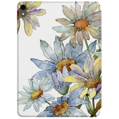 Lex Altern Magnetic iPad Case Watercolor Daisies