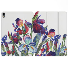 Lex Altern Magnetic iPad Case Iris Blue for your Apple tablet.