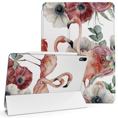 Lex Altern Magnetic iPad Case Flamingo Flowers
