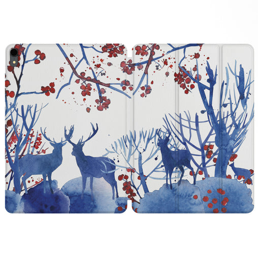 Lex Altern Magnetic iPad Case Deer Forest for your Apple tablet.
