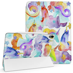Lex Altern Magnetic iPad Case Colorful Unicorns