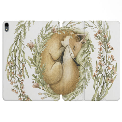 Lex Altern Magnetic iPad Case Cute Fox for your Apple tablet.