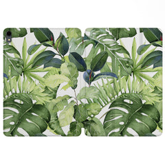 Lex Altern Magnetic iPad Case Green Plants for your Apple tablet.