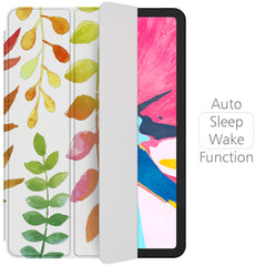 Lex Altern Magnetic iPad Case Colorful Leaves