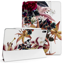 Lex Altern Magnetic iPad Case Amazing Lilies