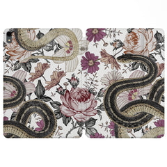 Lex Altern Magnetic iPad Case Botanical Snakes for your Apple tablet.