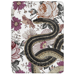 Lex Altern Magnetic iPad Case Botanical Snakes