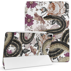 Lex Altern Magnetic iPad Case Botanical Snakes