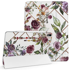 Lex Altern Magnetic iPad Case Floral Abstract