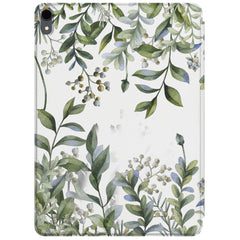 Lex Altern Magnetic iPad Case Green Leaves Theme