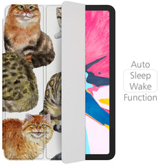 Lex Altern Magnetic iPad Case Cat's Theme
