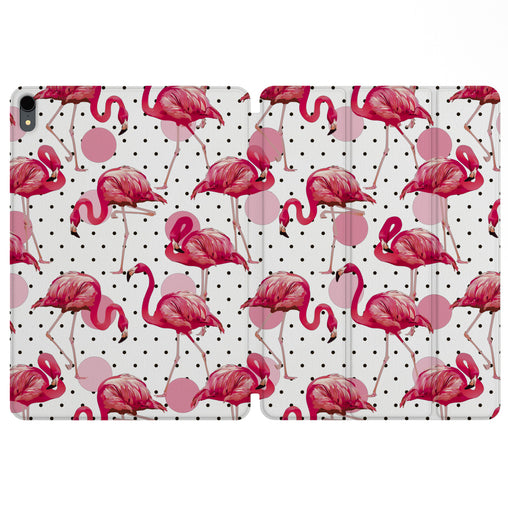 Lex Altern Magnetic iPad Case Pink Flamingo for your Apple tablet.