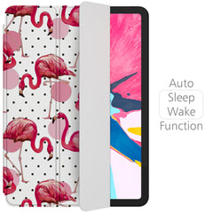 Lex Altern Magnetic iPad Case Pink Flamingo