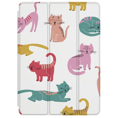 Lex Altern Magnetic iPad Case Colored Cat's